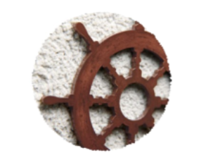 デコレーション 舵（かじ） WS-14 - 画像 (3)